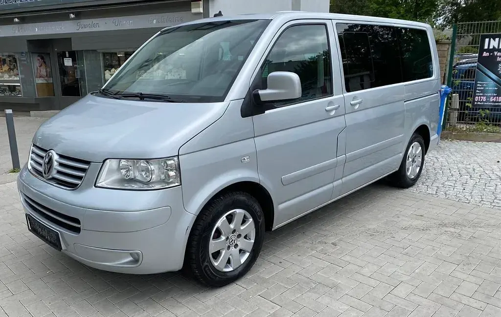Gebraucht VW Multivan 174 PS (127 kW) 2004 Silber Van / Kleinbus
