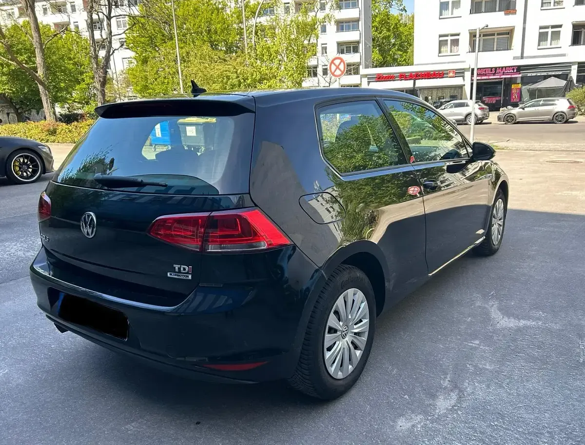 Usata VW Golf 110 CV (80 kW) 2015 Nero Coupé