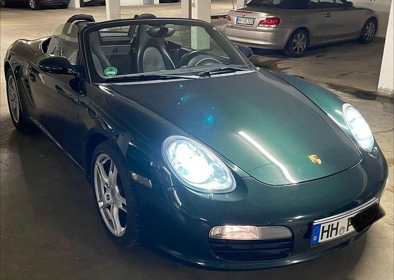 Grün Gebraucht 2005 Porsche Boxster Cabrio | 24.987 € (Fairer Preis) - Bild 1/4