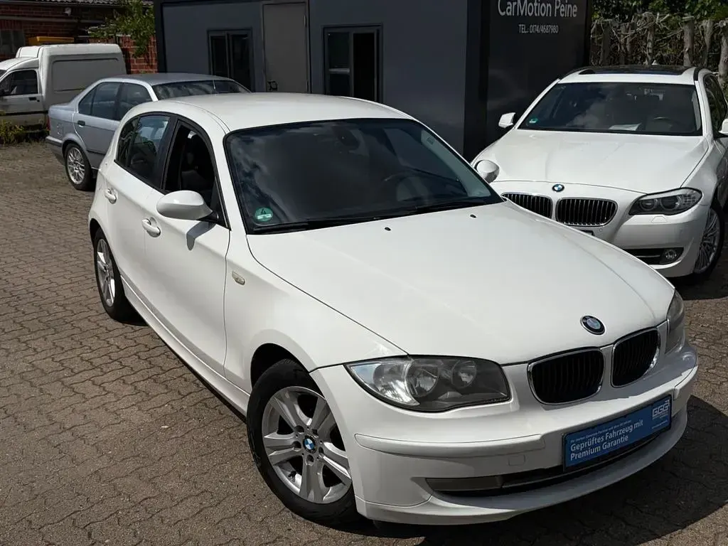 Gebraucht BMW 116 Advantage 122 PS (89 kW) 2008 Weiß Kleinwagen