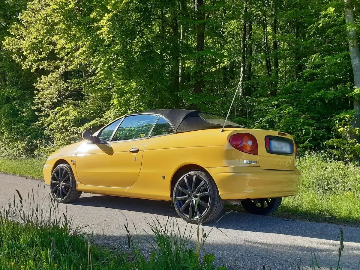 Gebraucht Renault Mégane Cabriolet 107 PS (78 kW) 1999 Gelb Cabrio