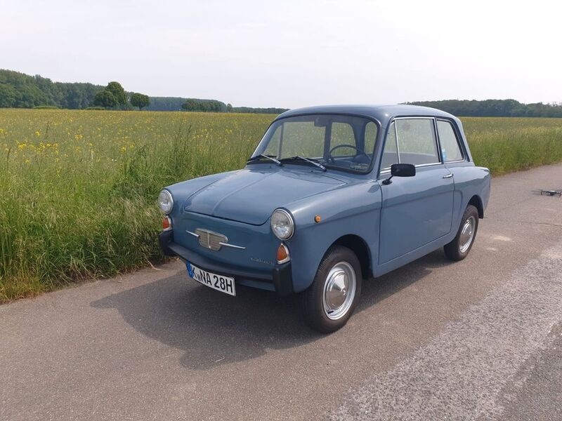 Blau Gebraucht 1968 Autobianchi Bianchina Kleinwagen | 7.000 € - Bild 1/4