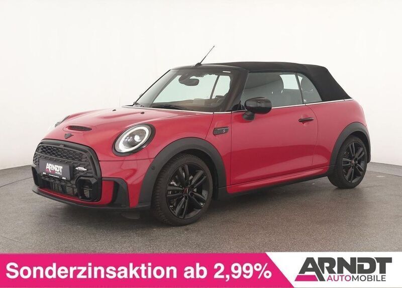 Rot Gebraucht 2023 Mini John Cooper Works Cabriolet Premium Plus Cabrio | 34.984 € (Fairer Preis) - Bild 1/4