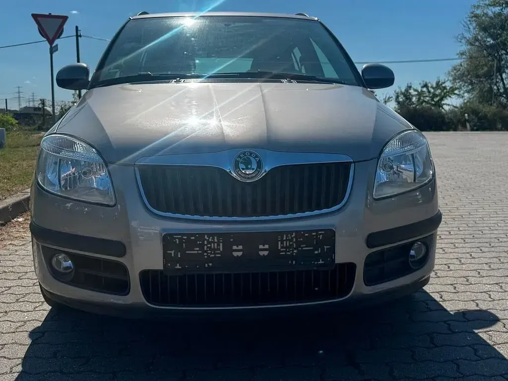 Gebraucht Skoda Fabia Ambiente 86 PS (63 kW) 2008 Beige Kombi