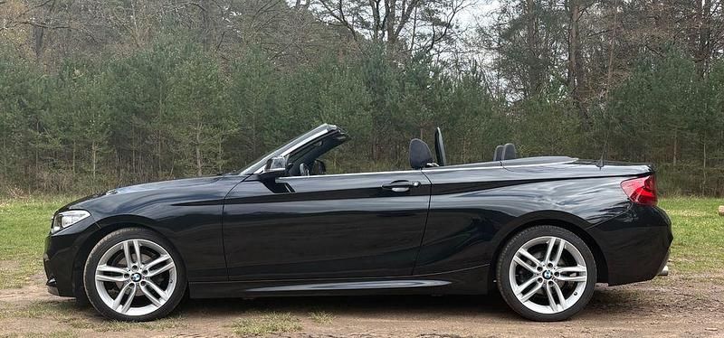 Gebraucht BMW 218 M Sport 150 PS (110 kW) 2017 Schwarz Cabrio