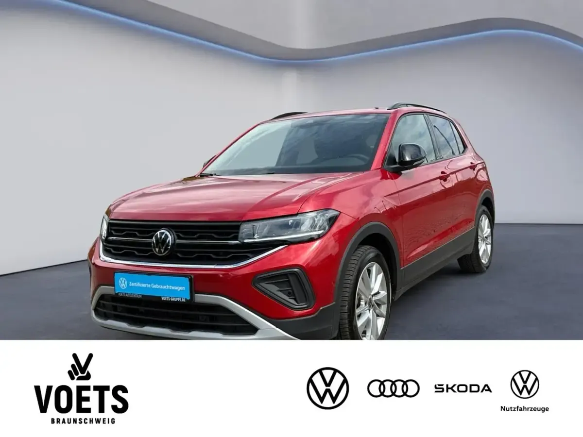 Gebraucht VW T-Cross Goal 116 PS (85 kW) 2025 Kings red metallic SUV