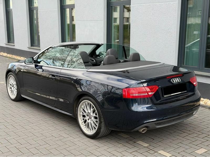 Gebraucht Audi A5 Cabriolet S-line plus 239 PS (175 kW) 2010 Blau Cabrio