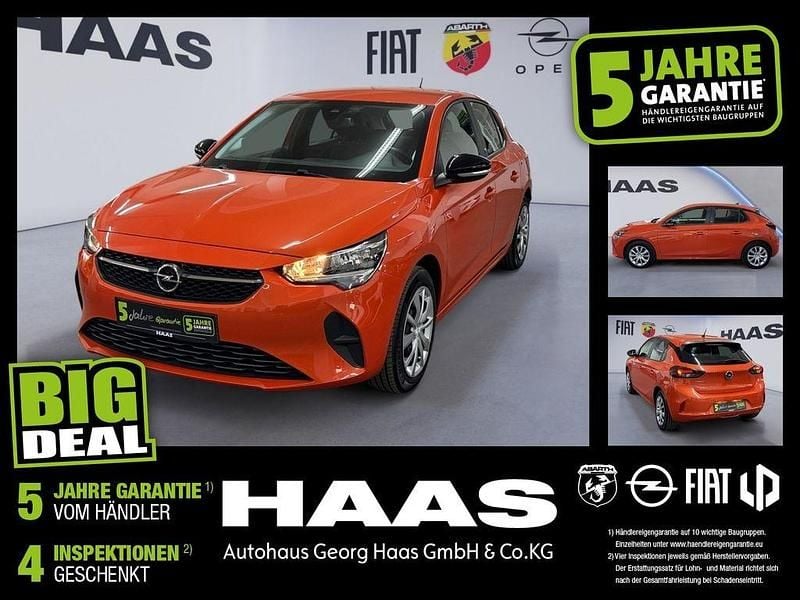 Gebraucht Opel Corsa-e Edition 100 kW (136 PS) 2022 Power orange/dynamik orange Kleinwagen