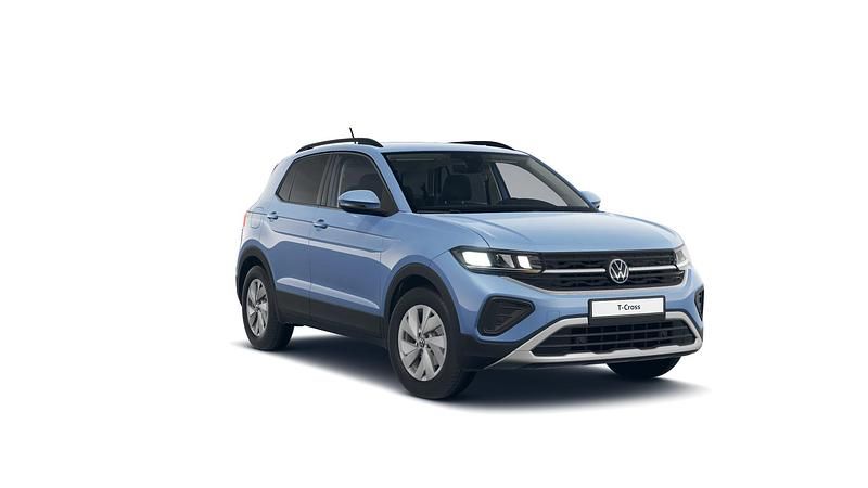 Clear blue (metallic) Gebraucht 2024 VW T-Cross Life SUV | 21.170 € (Guter Preis) - Bild 1/4