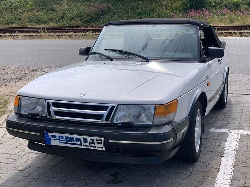 Weiß Gebraucht 1991 Saab 900 Cabriolet Cabrio | 19.500 € - Bild 1/4