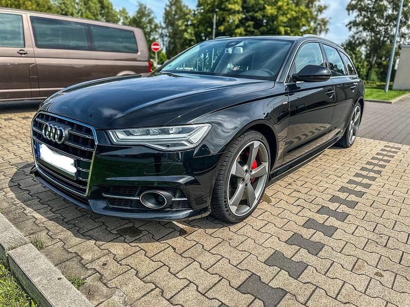 Schwarz Gebraucht 2018 Audi A6 S-Line Kombi | 17.000 € - Bild 1/4