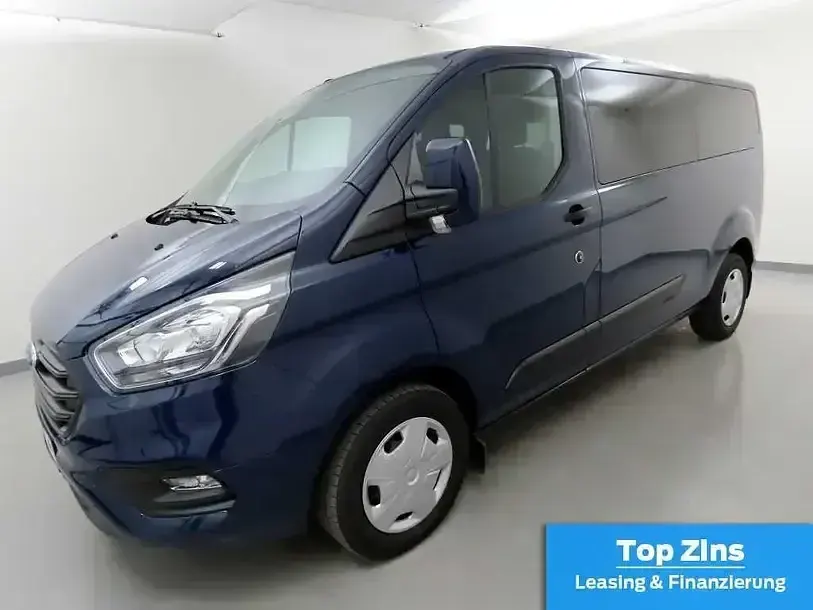 Occasion Ford Transit Custom Trend 131 ch (96 kW) 2023 Bleue Monospace