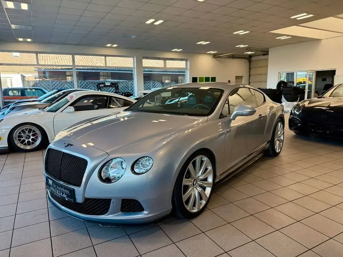 Brugt Bentley Continental GT 625 HK (459 kW) 2013 Sølv Coupe