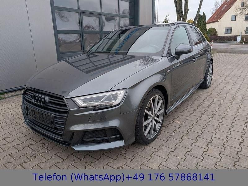 Second-hand Audi A3 S-Line 190 CP (139 kW) 2017 Gri Berlinǎ