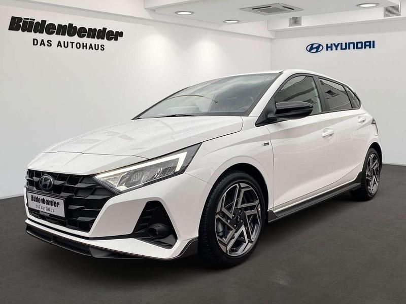 Atlas white / sol Neu 2025 Hyundai i20 N Line Kleinwagen | 24.700 € (Teuer) - Bild 1/4