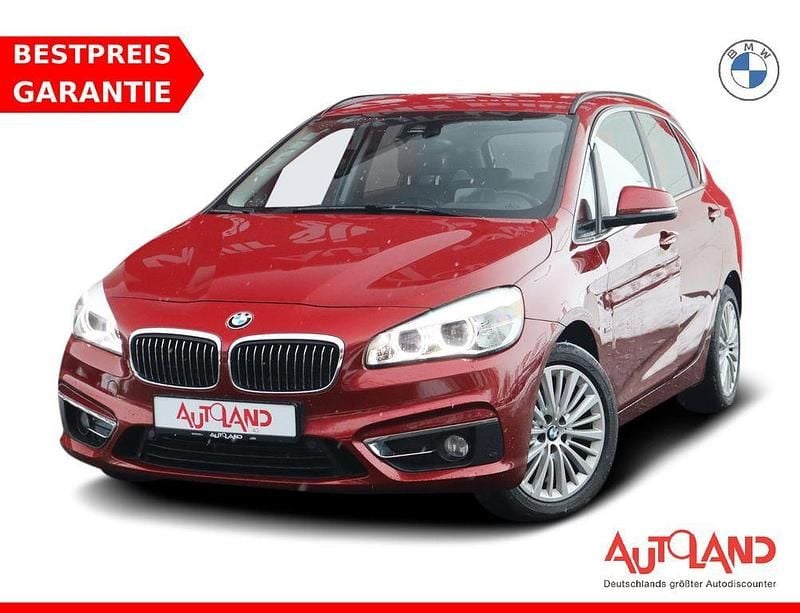Gebraucht BMW 220 Active Tourer Luxury Line 190 PS (139 kW) 2017 Rot Van / Kleinbus