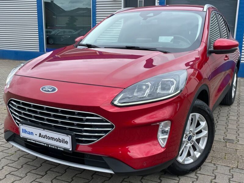 Lucidrot metallic Gebraucht 2022 Ford Kuga Titanium SUV | 20.950 € (Superpreis) - Bild 1/4