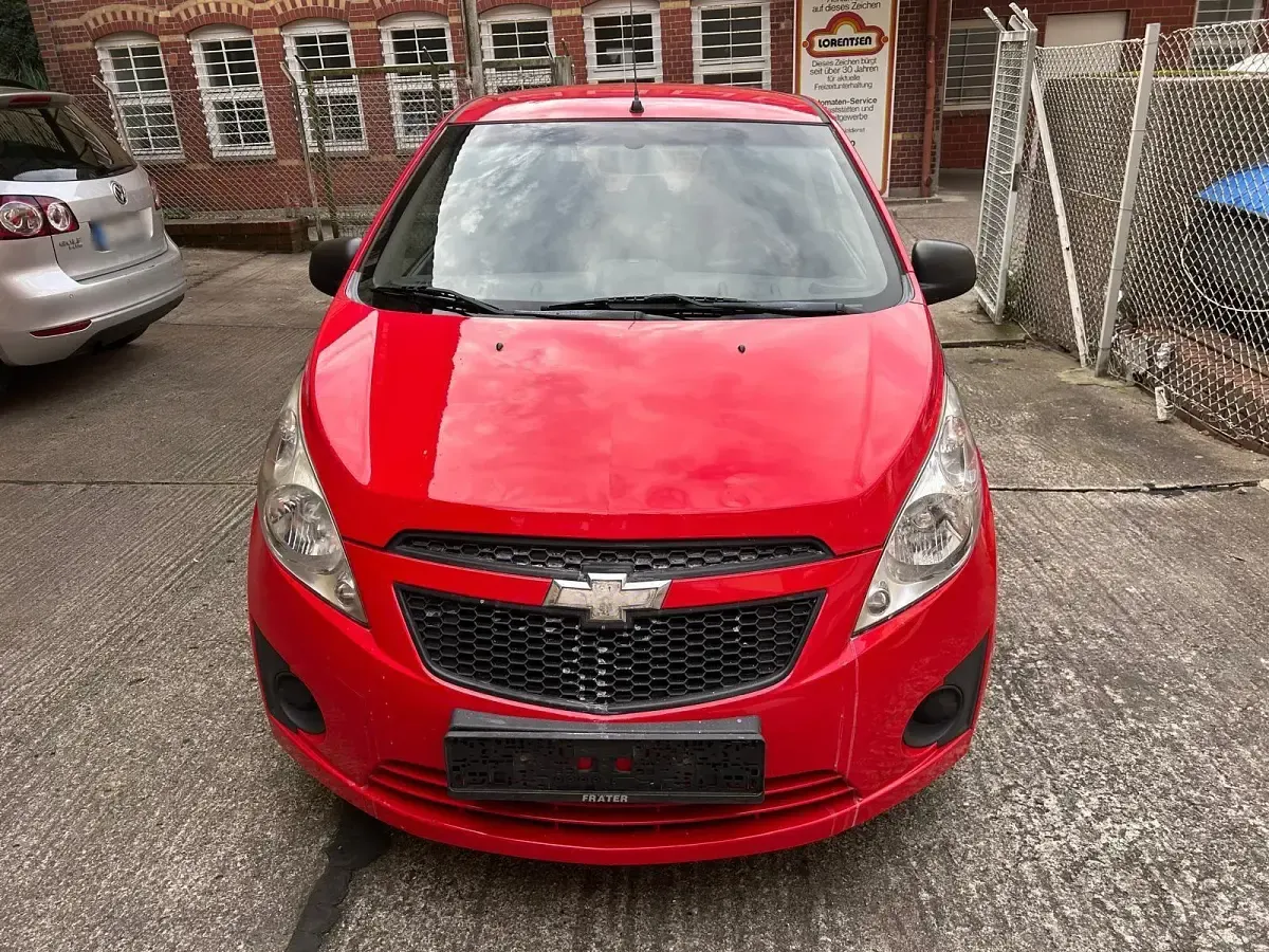 Gebraucht Chevrolet Spark 2012 Rot Kleinwagen