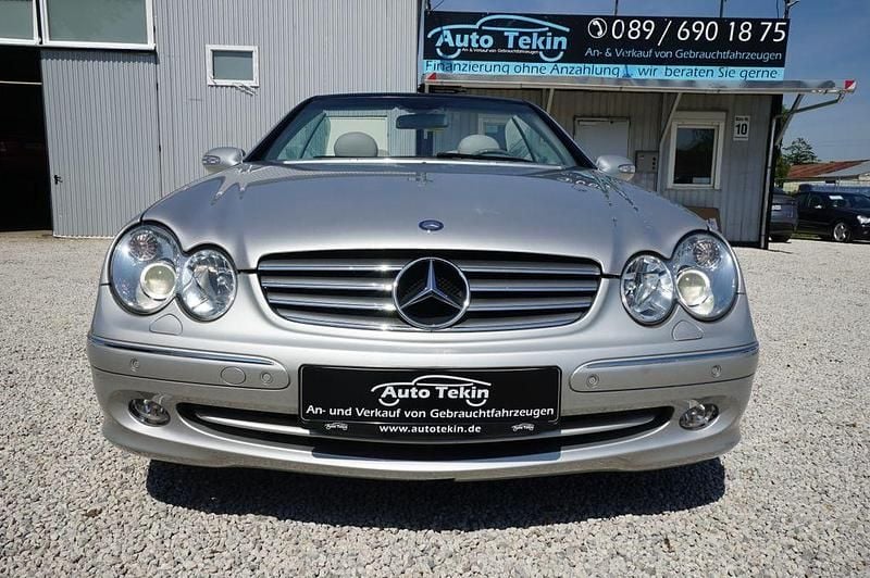 Gebraucht Mercedes CLK500 306 PS (225 kW) 2004 Silber Cabrio