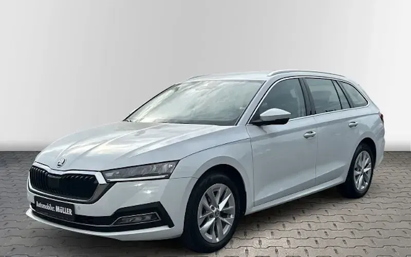 Gebraucht Skoda Octavia Style 116 PS (85 kW) 2022 Weiss Kombi