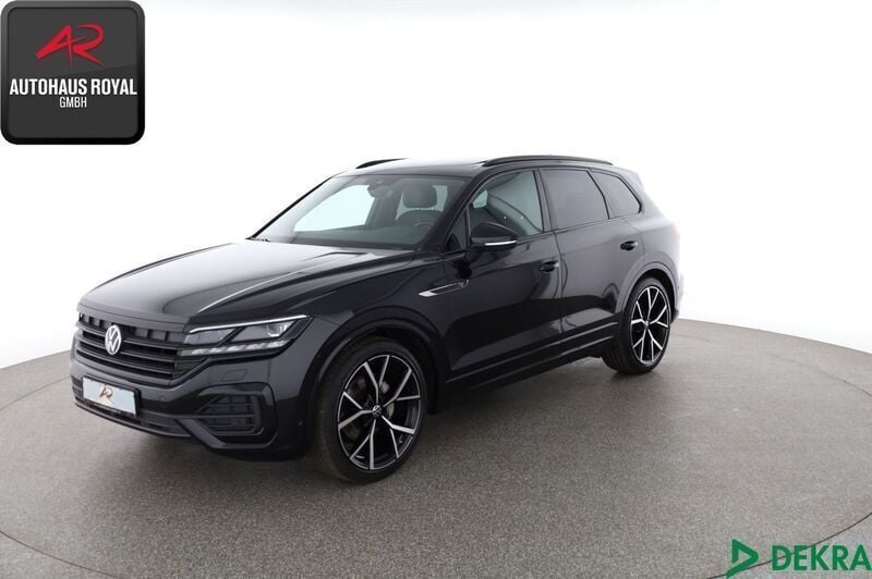 Schwarz Gebraucht 2022 VW Touareg R-line SUV | 58.880 € (Fairer Preis) - Bild 1/4