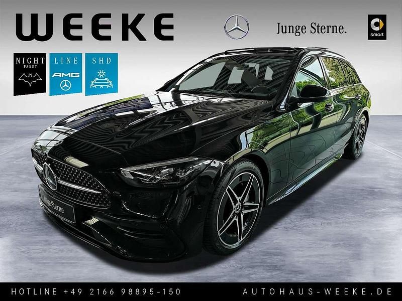 Gebraucht Mercedes C180 Advanced Plus 170 PS (125 kW) 2024 Lack obsidianschwarz Kombi