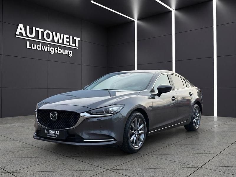 Grau Gebraucht 2019 Mazda 6 Exclusive-Line Limousine | 21.977 € (Guter Preis) - Bild 1/4