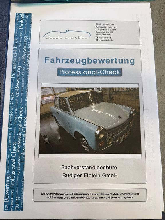 Blau Gebraucht 1988 Trabant 601 Kleinwagen | 6.000 € - Bild 1/4