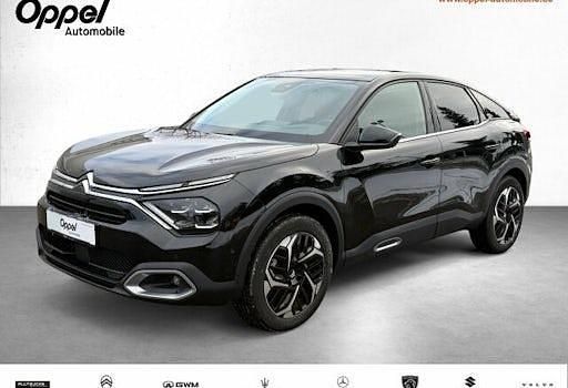 Gebraucht Citroën C4 Shine 131 PS (96 kW) 2023 Lackierung schwarz perla nera/typ aussenverkleidung metalliclackierung Limousine