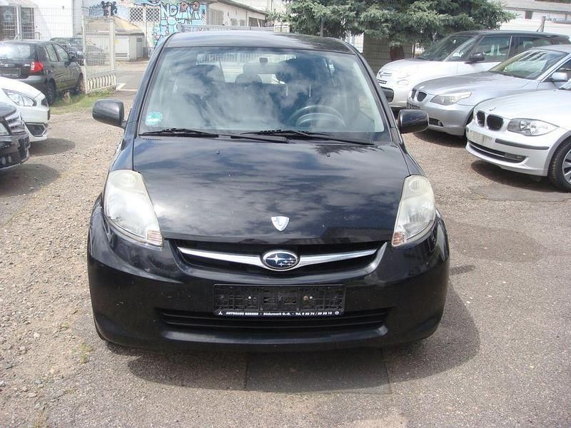 Schwarz Gebraucht 2009 Subaru Justy Active Kleinwagen | 1.000 € (Guter Preis) - Bild 1/4