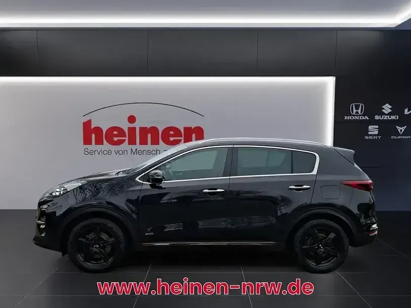 Gebraucht Kia Sportage GT-Line 180 PS (132 kW) 2021 Schwarz SUV