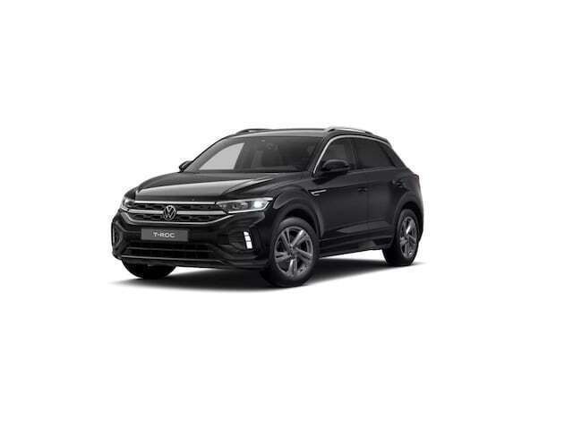Schwarz Gebraucht 2024 VW T-Roc R-line SUV | 29.940 € (Guter Preis) - Bild 1/2