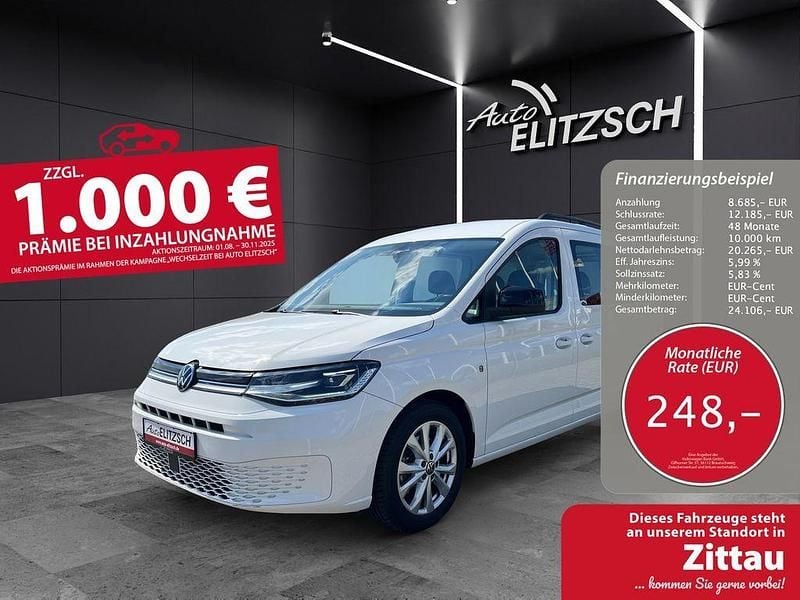 Candyweiß Gebraucht 2023 VW Caddy Maxi Life Van / Kleinbus | 28.950 € (Fairer Preis) - Bild 1/3