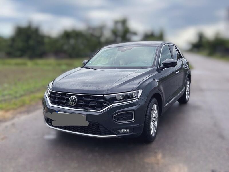 Grau Gebraucht 2019 VW T-Roc Sport SUV | 17.900 € (Superpreis) - Bild 1/4