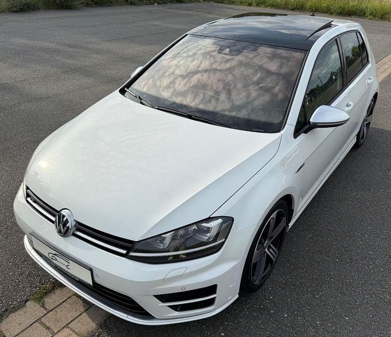 Oryxweiss Gebraucht 2014 VW Golf VII R Limousine | 21.900 € (Teuer) - Bild 1/4