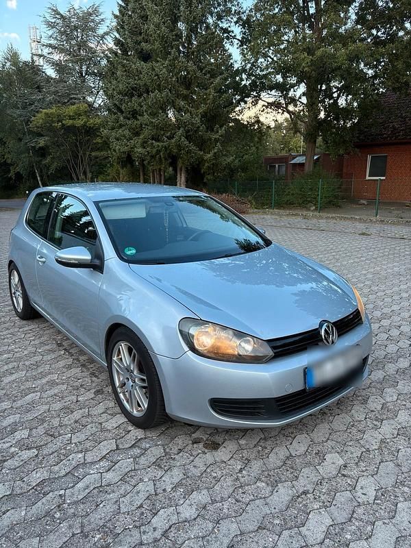 Gebraucht VW Golf VI 110 PS (80 kW) 2009 Silber Kleinwagen