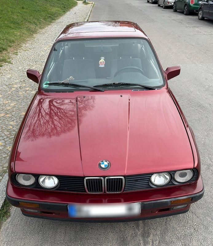 Gebraucht BMW 316 102 PS (75 kW) 1990 Rot Coupé