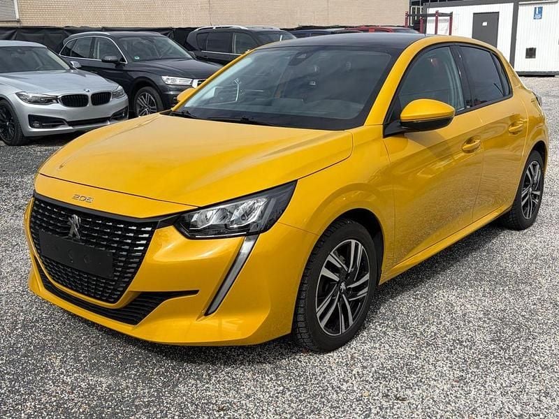Gebraucht Peugeot 208 101 PS (74 kW) 2020 Gelb Kleinwagen