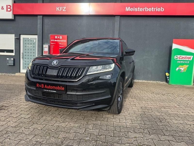 Schwarz Gebraucht 2019 Skoda Kodiaq SportLine SUV | 24.999 € (Fairer Preis) - Bild 1/4