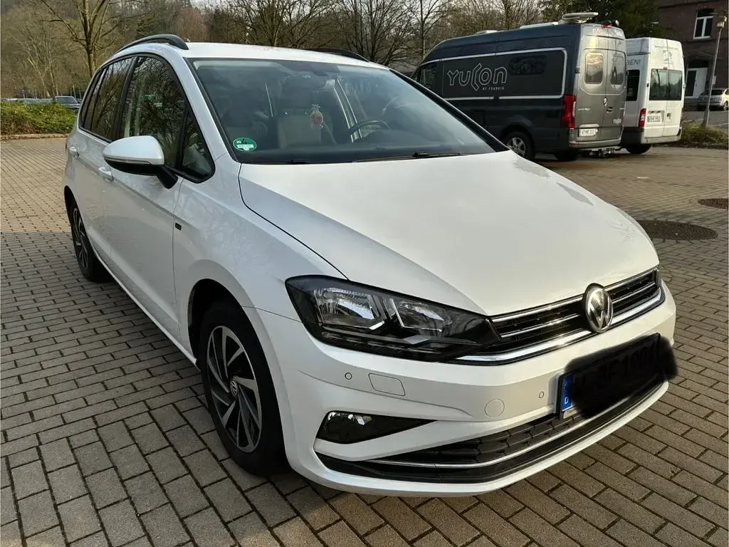 Gebraucht VW Golf Sportsvan Join 110 PS (80 kW) 2018 Weiß Van / Kleinbus