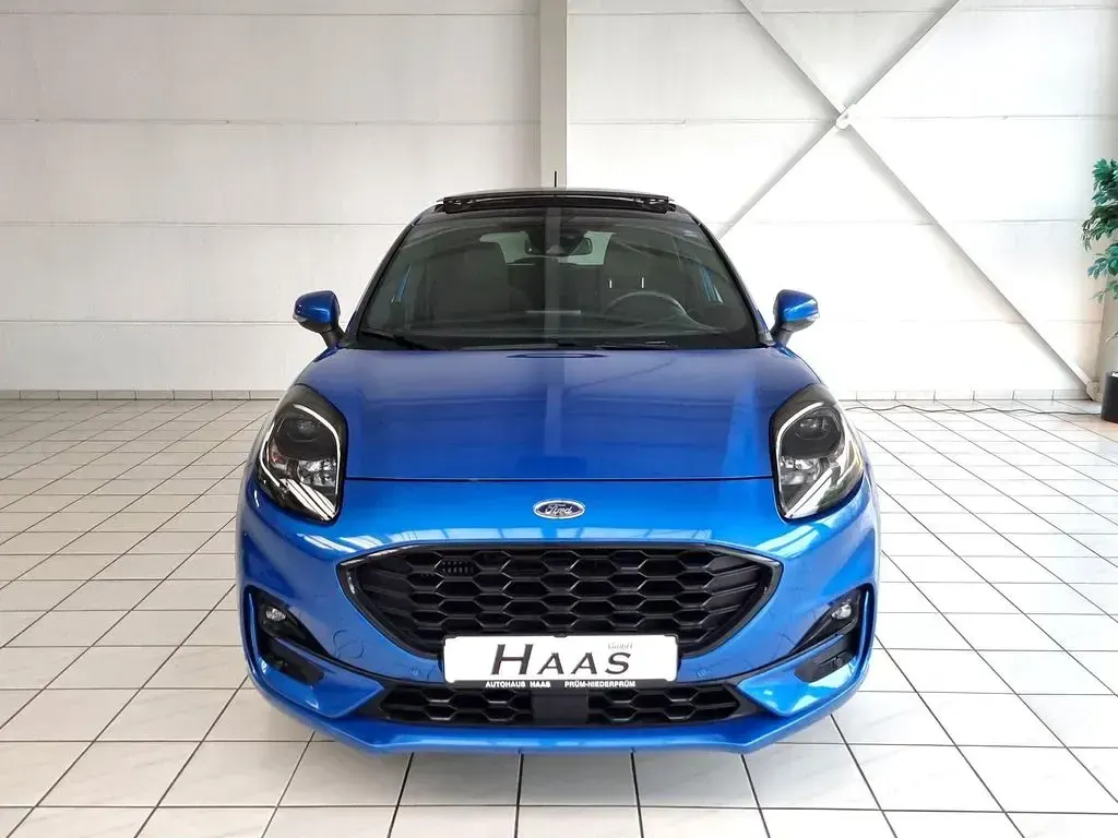 Gebraucht Ford Puma ST-Line 125 PS (91 kW) 2021 Blau Limousine