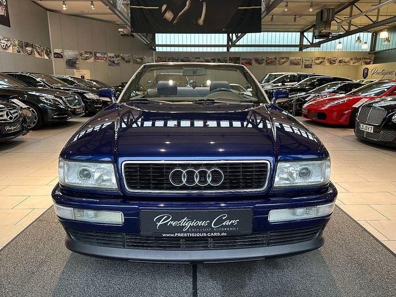Blau Gebraucht 1997 Audi Cabriolet S-Line Cabrio | 19.949 € - Bild 1/4