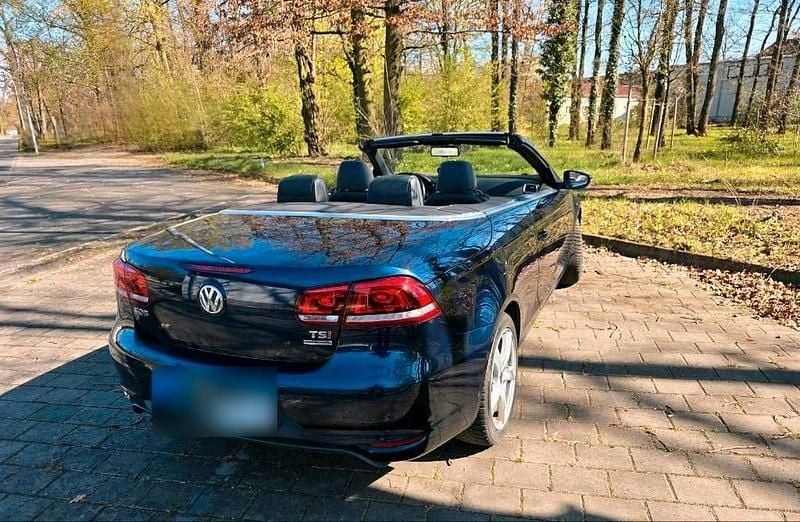 Second-hand VW Eos 122 CP (89 kW) 2014 Albastru Cabrio