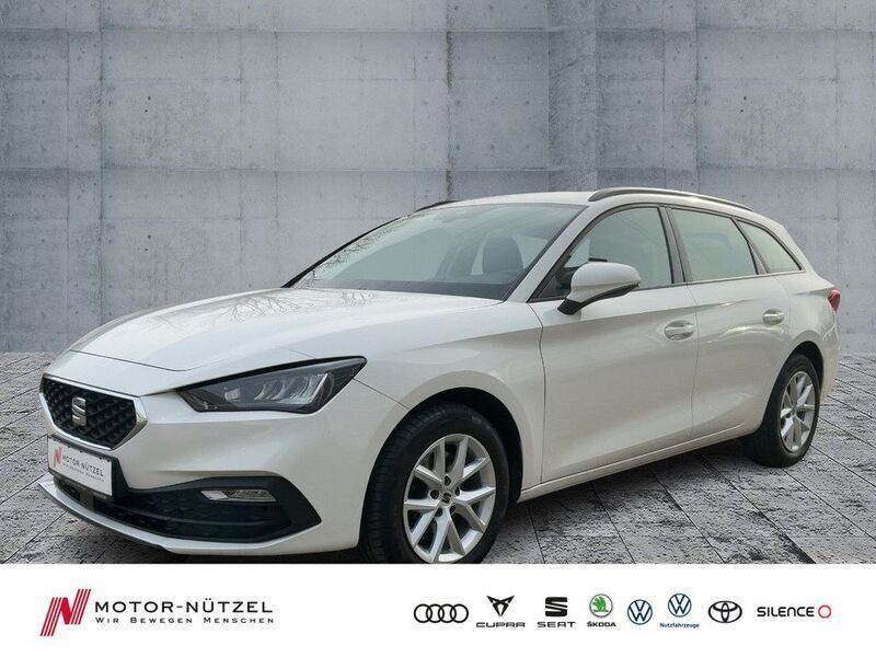 Weiß Gebraucht 2021 Seat Leon ST Style Kombi | 18.930 € (Fairer Preis) - Bild 1/4