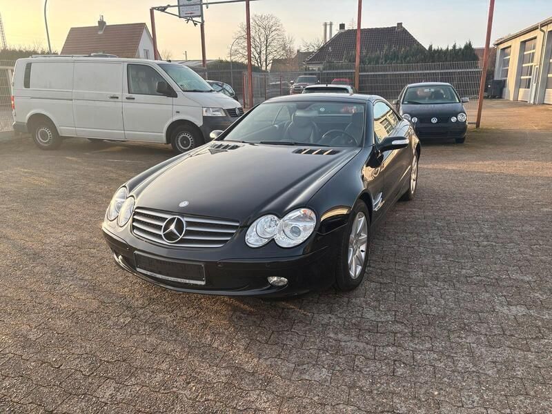 Schwarz Gebraucht 2006 Mercedes SL350 Cabrio | 20.950 € (Guter Preis) - Bild 1/4
