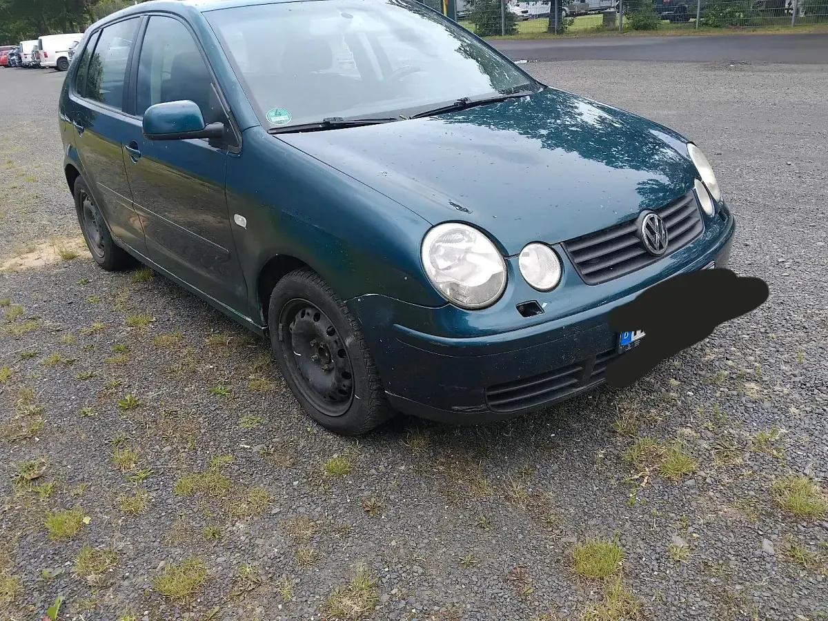 Gebraucht VW Polo 75 PS (55 kW) 2004 Grün Kleinwagen