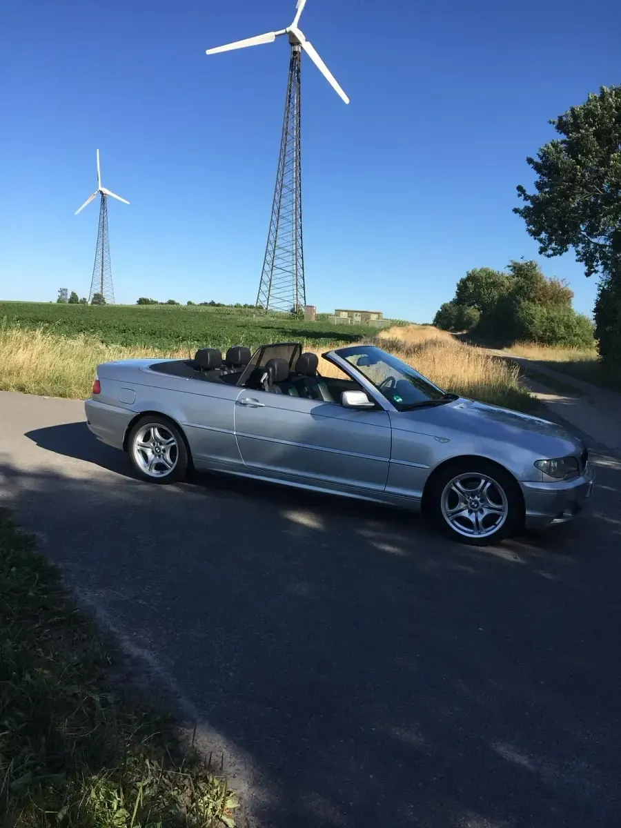 Gebraucht BMW 320 Cabriolet 170 PS (125 kW) 2005 Silber Cabrio