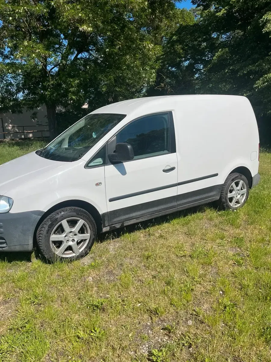 Gebraucht VW Caddy 68 PS (50 kW) 2008 Weiß Van / Kleinbus