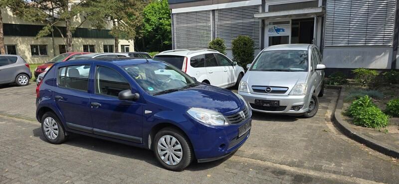 Blau Gebraucht 2009 Dacia Sandero Kleinwagen | 2.299 € (Fairer Preis) - Bild 1/4