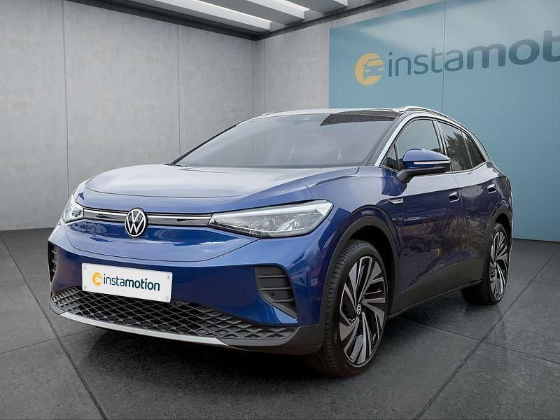 Blau Gebraucht 2022 VW ID.4 Pro SUV | 30.549 € (Fairer Preis) - Bild 1/4
